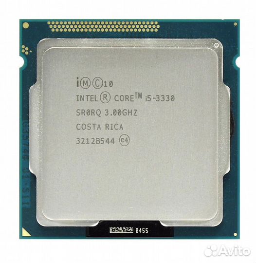 Процессор intel core-i5 3330 сокет 1155