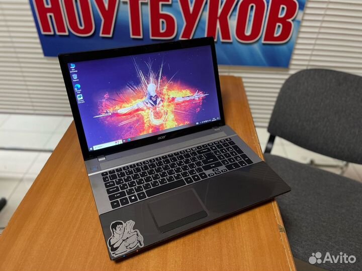 Игровой ноутбук Acer 17 дюймов Full / i5 / 12gb