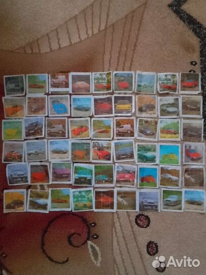 Вкладыши от жвачек 90 х