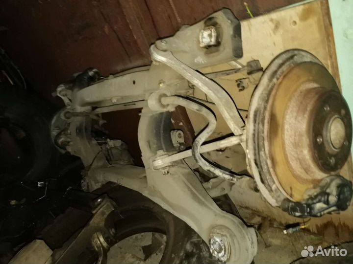 Задняя подвеска всборе Pontiac vibe