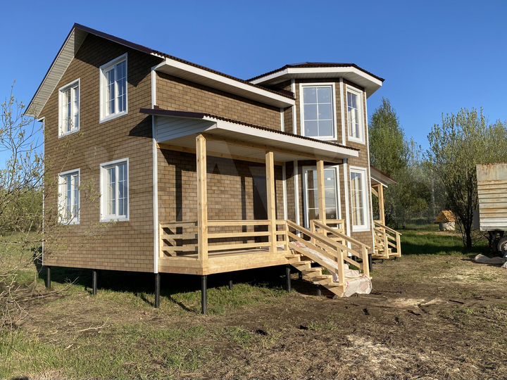 Дом 120 м² на участке 6 сот.