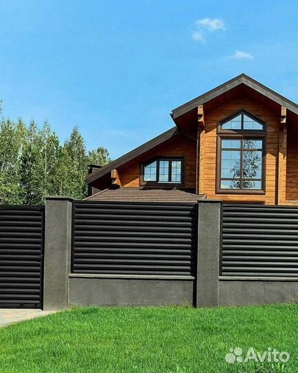 Забор жалюзи