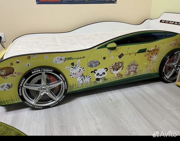 Детская кровать от 3 лет с матрасом