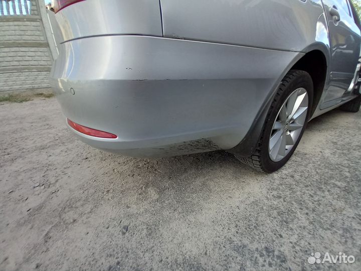 Skoda octavia a5 задний бампер