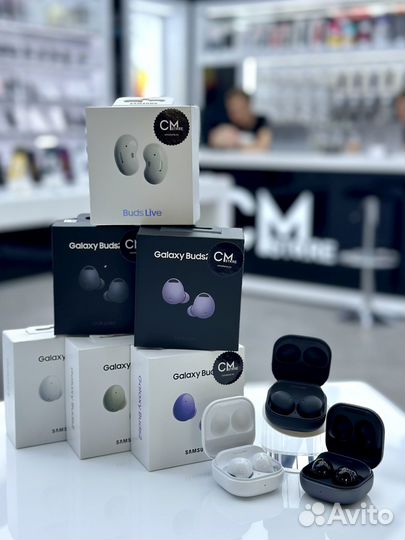 Наушники Samsung Buds 2, Buds 2 Pro