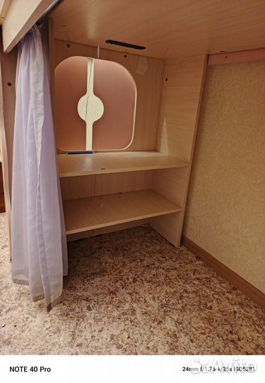 Детская кровать чердак с игровой зоной бу