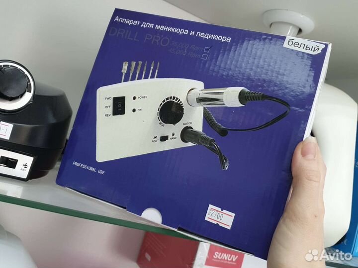 Аппарат для маникюра новый фрезер