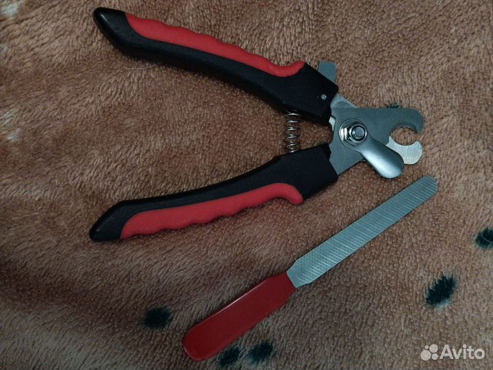 Когтерез для собак с пилочкой