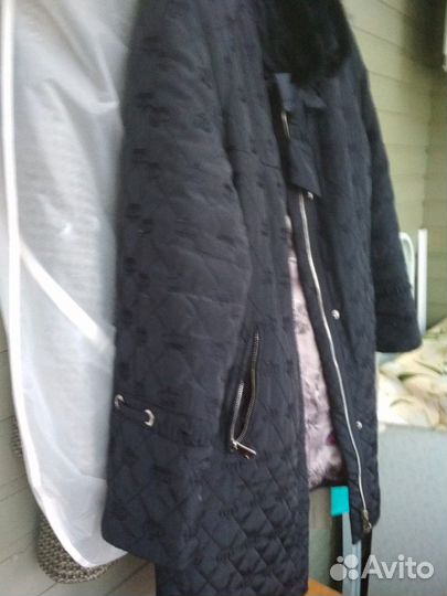 Пальто стёганое