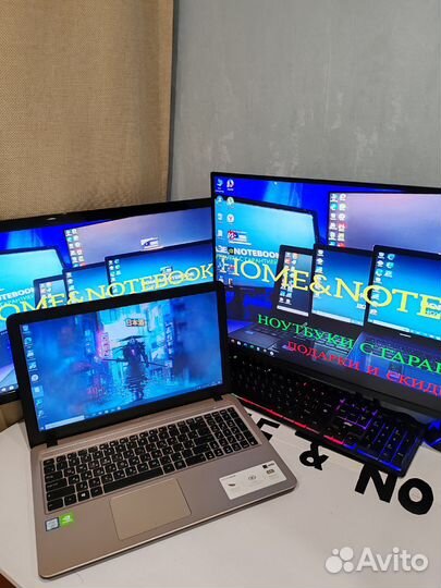 Игровой ноутбук SSD озу8DDR4 игровая видеокарта