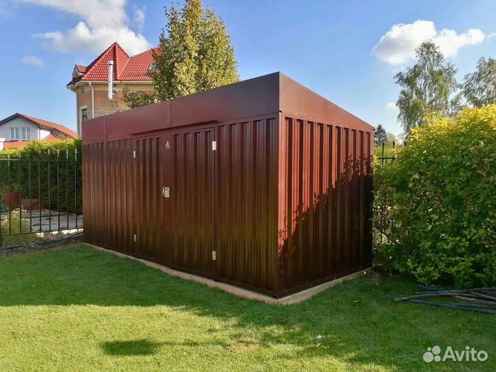 Хозблок металлический