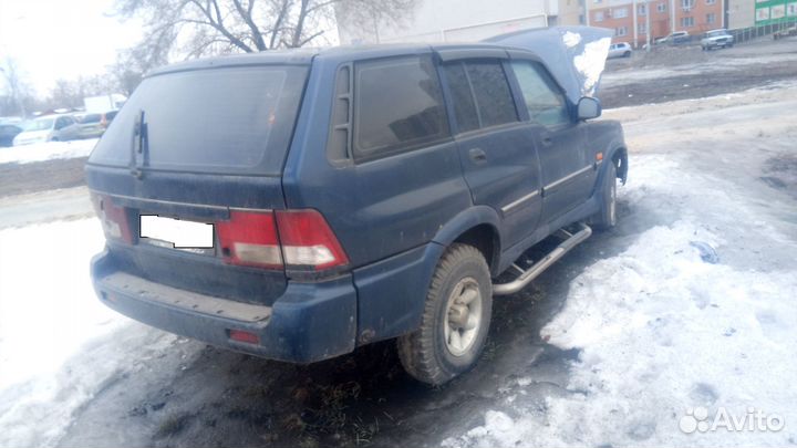 Разбор Ссанг Йонг Муссо запчасти б/у и новые