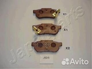 Колодки задн.диск.Honda Civic CRX ED/EE Prelude