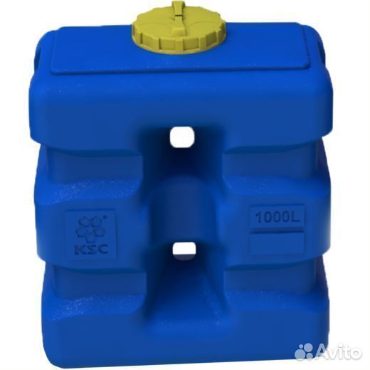 Емкость 1000 литров прямоугольная пластиковая