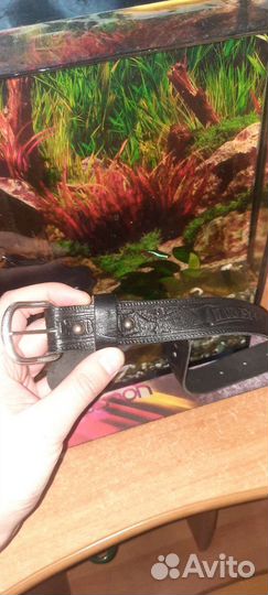 Кожаный ремень 