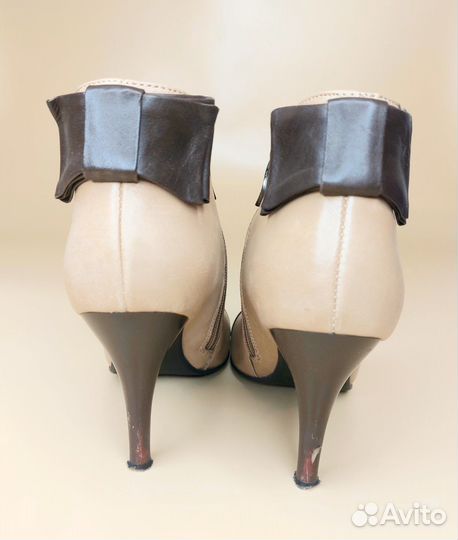 Ботильоны женские 37 размер натуральная кожа