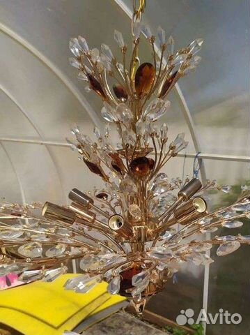 Люстра хрустальная