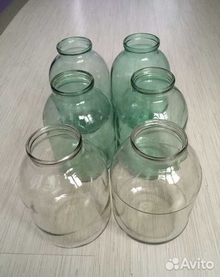 Банки стеклянные 3, 2, 1 литровые