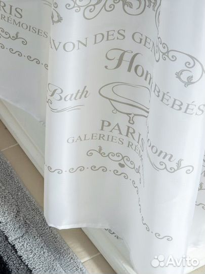 Штора для ванны Paris