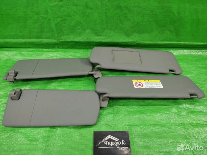 Козырьки двойные пара VW Touareg 02-10