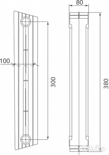 Радиатор биметаллический Royal Thermo Piano Forte