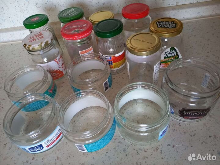 Банки в ассортименте