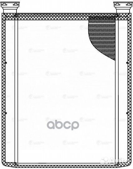 LRH 1970 радиатор печкиToyota Camry 01 LRH197