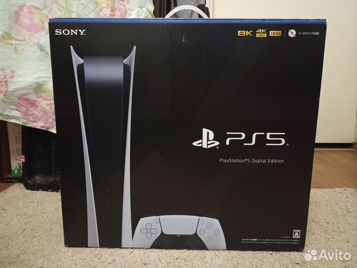 Коробка от sony playstation 5 импорт япония