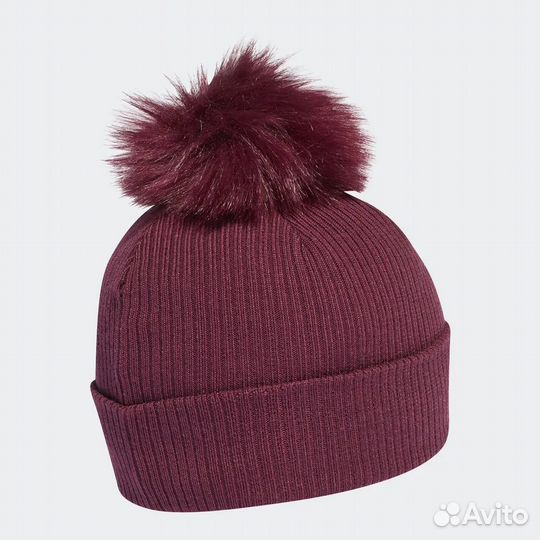 Шапка adidas Originals W Fur Pom Beani