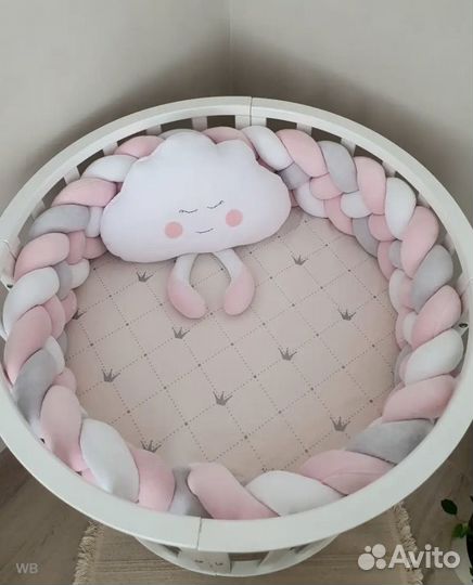 Бортик косичка