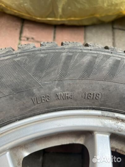 Зимняя резина на дисках Saab r16 215/55/16