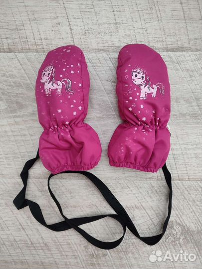 Рукавицы детские на резинке