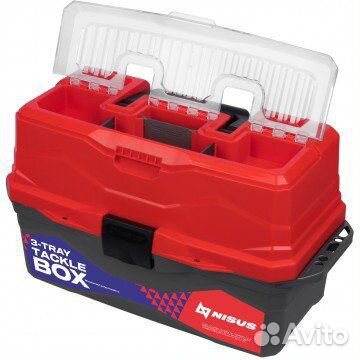 Ящик для снастей Nisus Tackle Box трёхполочный