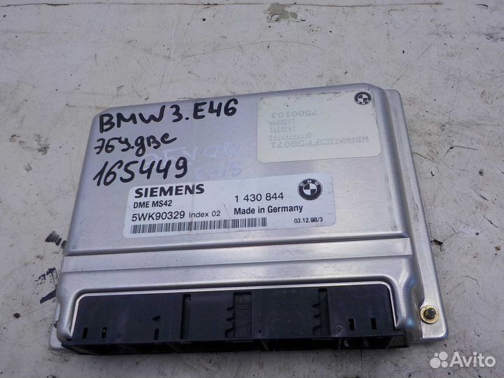 Блок управления двигателем BMW 3 e46