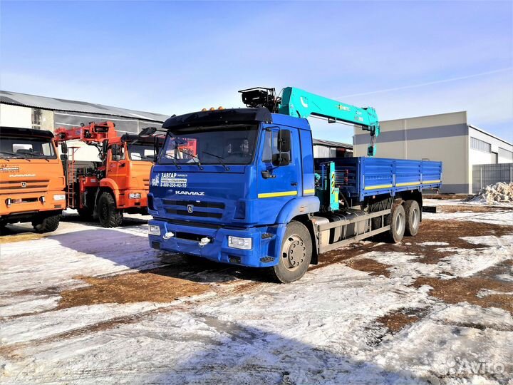 КамАЗ 65117 с КМУ, 2023