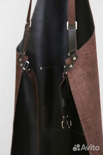 Фартук из натуральной кожи