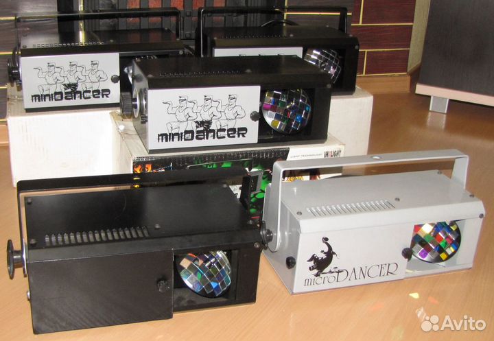 Светомузыка IML Micro-Minidancer 5шт Цвет Gobo Mic