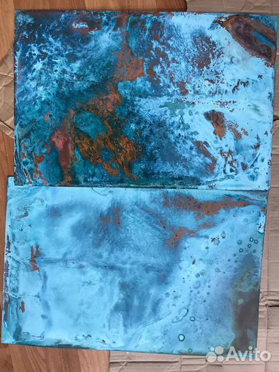 Патинирование, фасадные панели из металла