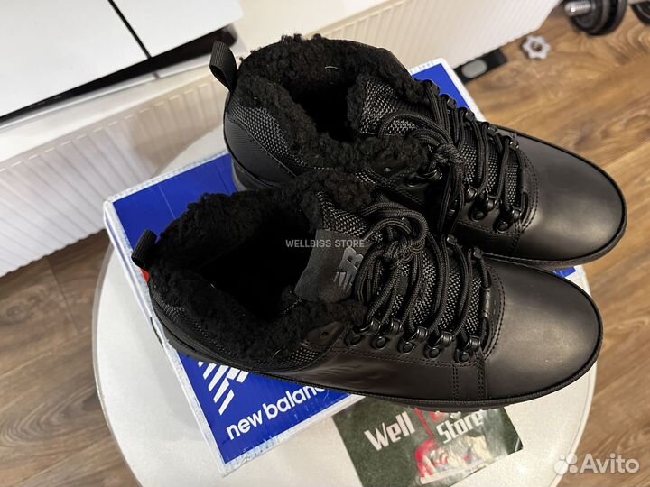 Кроссовки New Balance 754 зимние черные