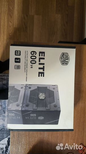 Блок питания cooler master 600w