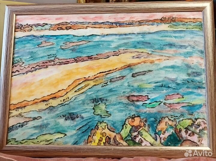 Картина маслом на холсте пейзаж