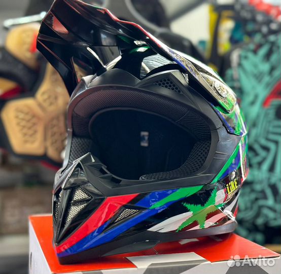 Детский мотошлем