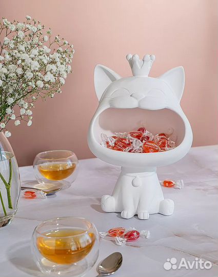 Конфетница Кот