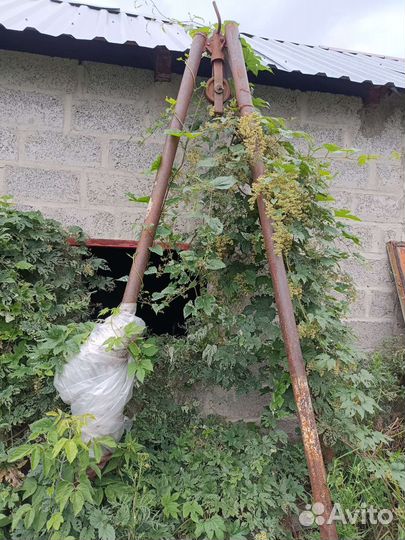 Тренога с лебедкой