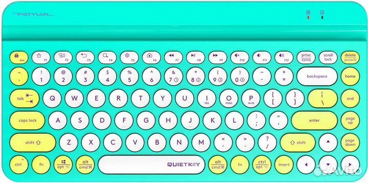 Клавиатура A4tech Fstyler FBK300 с рус. буквами