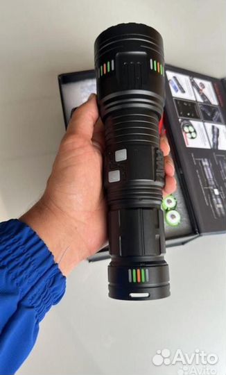 Сверхмощный ультроякий фонарь Терминатор-2