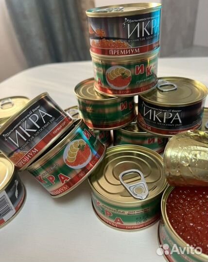 Красная икра кета 2023