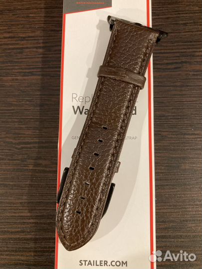 Кожаный ремешок stailer для Apple Watch