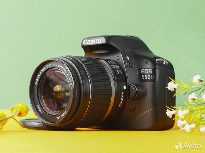 Фотоаппарат Canon 550D kit 18-55 IS