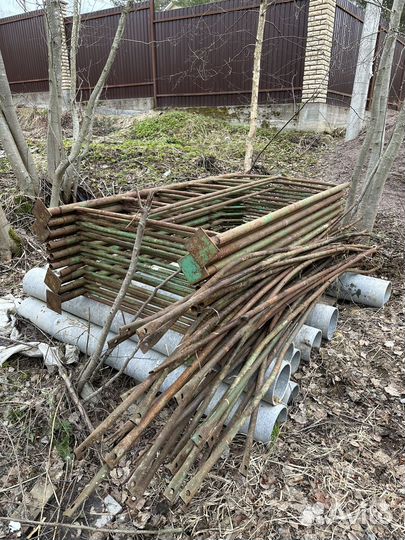 Леса строительные рамные бу